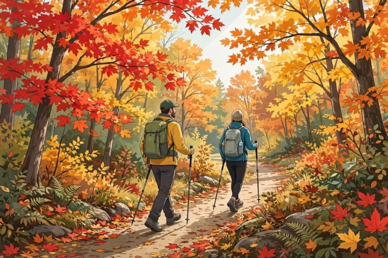 Ticks and Fall Foliage Trips: Hiker's Guide - featured illustration