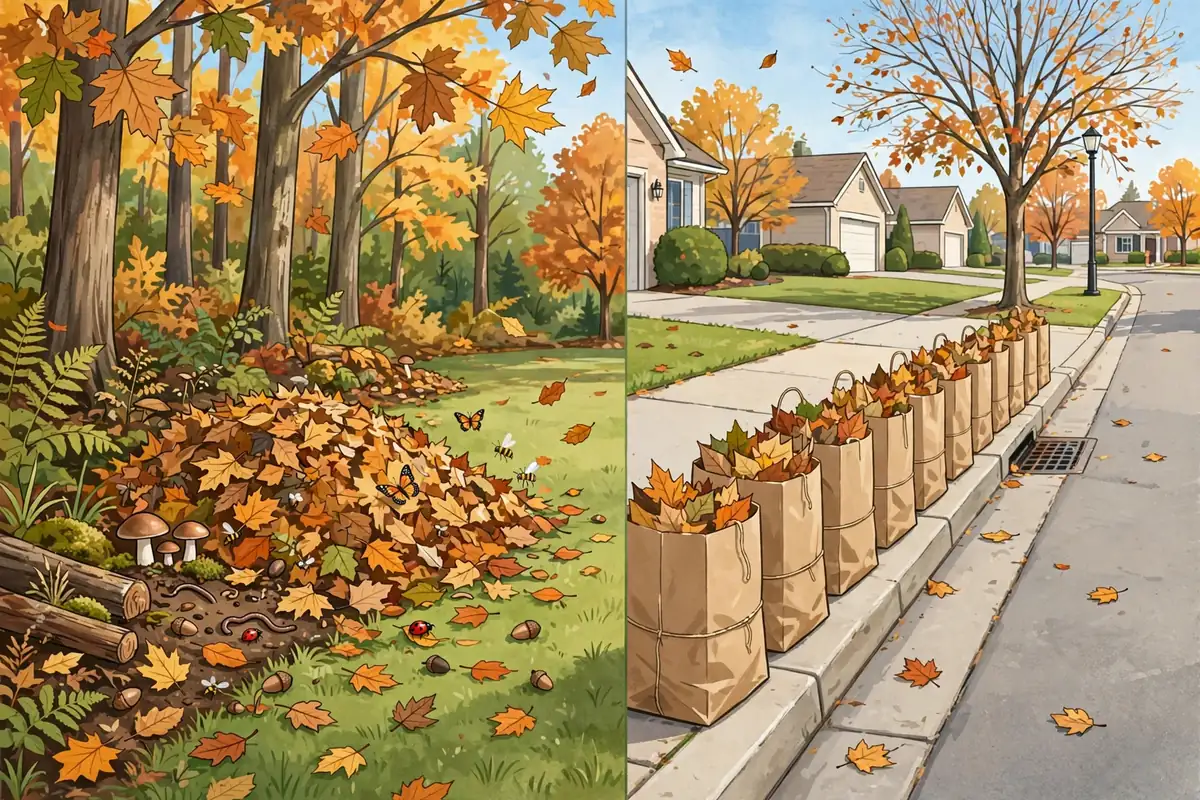 Ticks and Fall Leaf Cleanup: Safety Guide - illustration 1