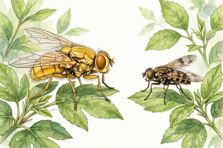 Yellow Fly vs Deer Fly: How to Tell Them Apart - featured illustration