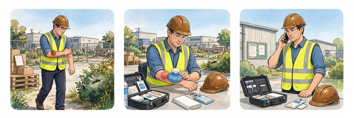 Yellowjackets at Dumpsters: Restaurant Worker Safety - illustration 3